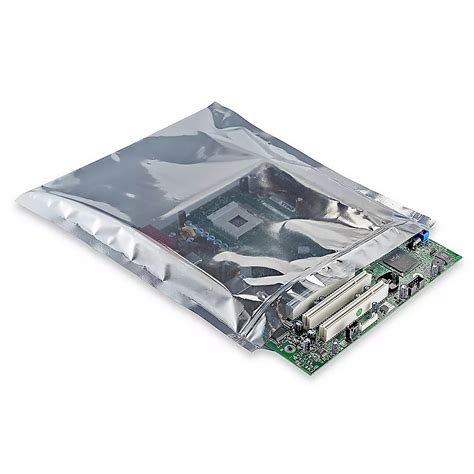 10 x 12" Reclosable Static Shielding Bags - No Print S-7613 - ULINE