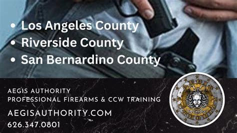 California CCW - Renewal - Magnum Range | Aegis Authority ...