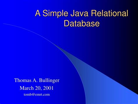 Java Database Simple Project 的图像结果