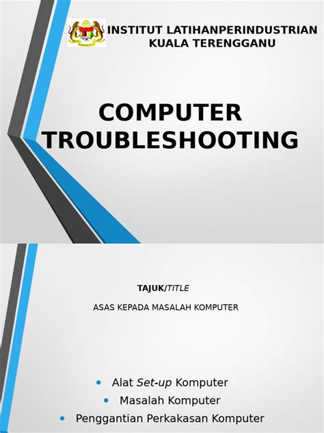 Image result for Basic Computer Software Troubleshooting