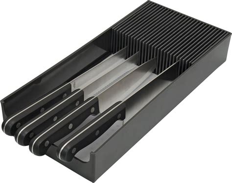 Amazon.com: KNIFEdock Plastic Knife Drawer Organizer – BPA-Free In ...