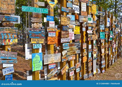 Sign Post Forest, Watson Lake, Yukon, Canada Editorial Stock Photo ...