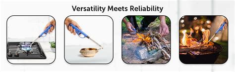 Fackelmann Refillable Gas Lighter | ABS Plastic Body | Candles, Puja ...