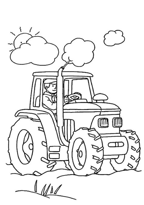 Farm coloring for kids - Farm Coloring Pages