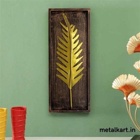 Palm Leaf Wall Decor - Punam Metalcrafts