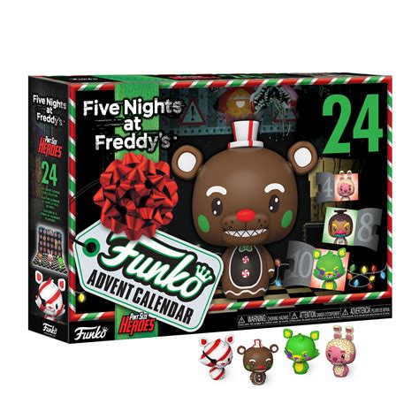 Funko Advent Calendar: Five Nights At Freddy's (FNAF) Blacklight - (Psh ...