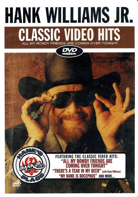 Amazon.com: Hank Williams Jr. Classic Video Hits : Hank Williams Jr ...