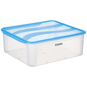 Buy Amazon Brand - Solimo Plastic Fridge Multi Storage Container With ...