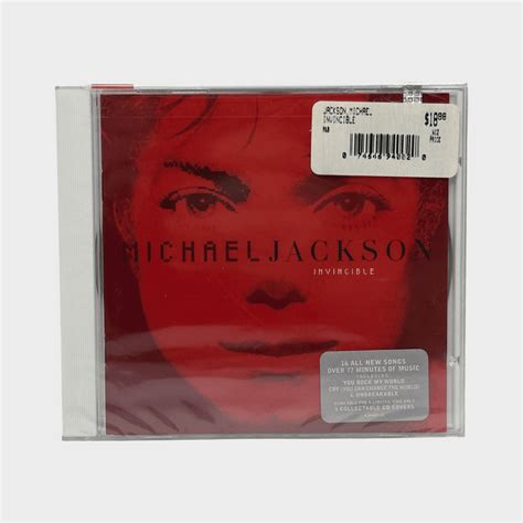 Michael Jackson ‘Invincible’ Sealed CD Red (USA) – Michael Jackson Market