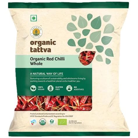 Organic Tattva Organic Dry Red Chilli