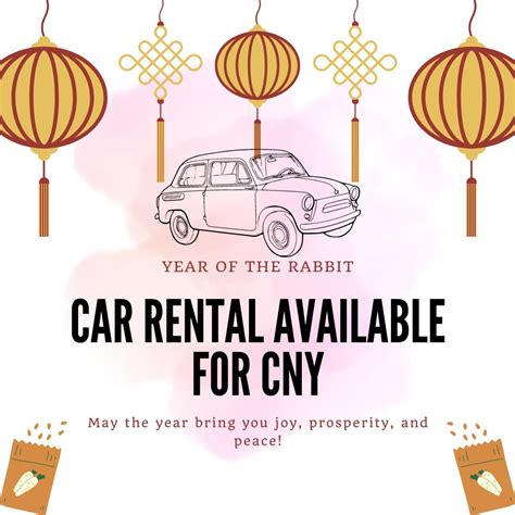Car Rental Avail for CNY, Cars, Car Rental on Carousell