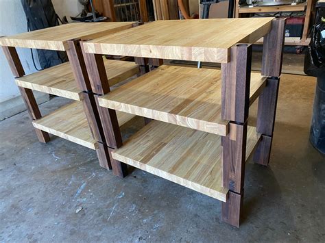 Buy Custom Stackable Shelves Audio Rack Stereo, TV, Amp Stands Online ...