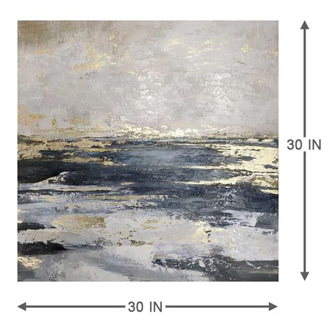 Blue Bay Canvas Wall Art, 30" | At Home