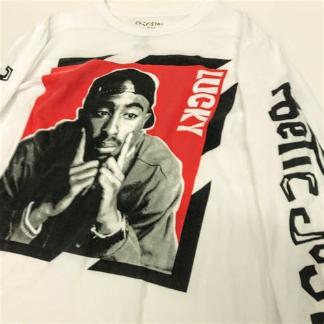 CHEMISTRY ケミストリー 2PAC POETIC JUSTICE 長袖 ムービー Tシャツ ロンT ホワイト L 長袖 | 古着屋 ...