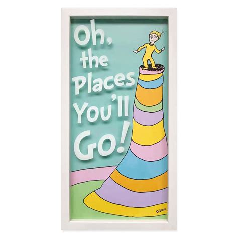Dr. Seuss Oh the Places Wall Art | At Home