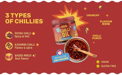 MasterChow Sichuan Chilli Oil (170 GMS) New Launch | Spicy, Crunchy ...