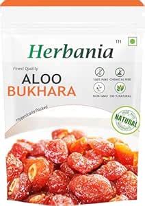 Herbania Aloo Bukhara | 1 Kg | Premium Dried Plums (Prunes) | Natural ...