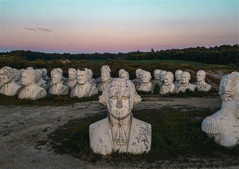 Abandoned Presidents Heads in Virginia (Photos & Info)