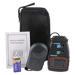 GILHOT LX-1010B Digital Lux Meter Illuminance Camera Photometer FC ...