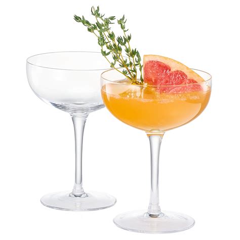 Classica Coupe Cocktail Glassware, Set of 2 – Khen Site