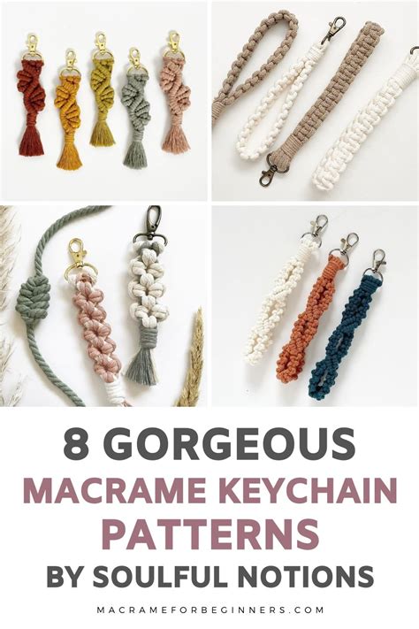 Rezultat imagine pentru DIY Macrame Keychain Free Pattern