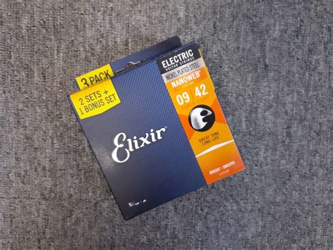 Image result for Elixir Strings 3 Pack