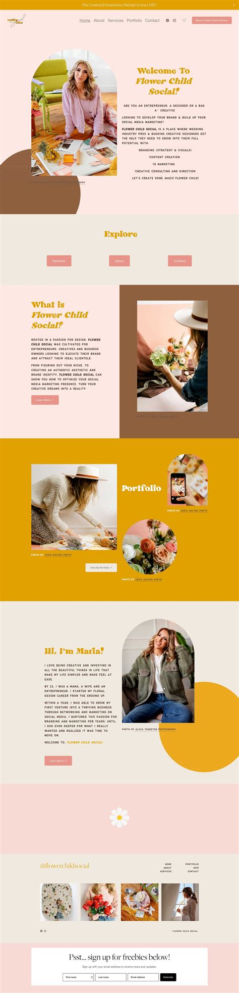 The best Squarespace website templates for service businesses in 2023 ...