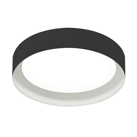 AFX Reveal 1-Light 16 Black LED Flush Mount Light at Lowes.com
