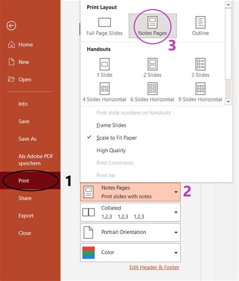 How to make & print notes in PowerPoint (2022) | SlideLizard®