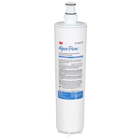 3M™ Aqua-Pure™ Under Sink Full Flow Replacement Water Filter Cartridge ...