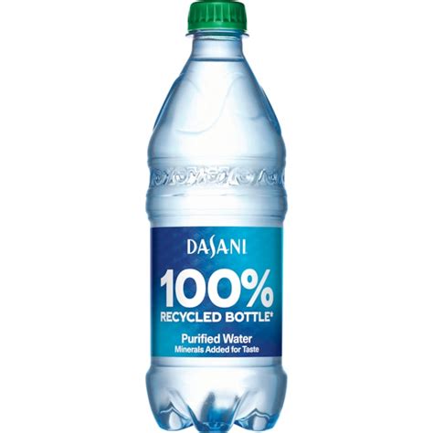 DASANI Purified Water Bottles, 20 fl oz, Reverse Osmosis Filtration ...