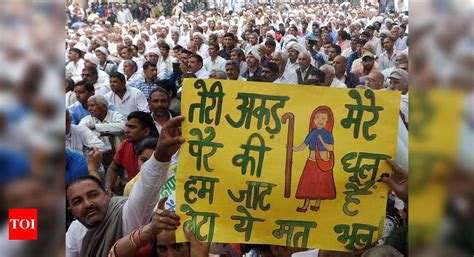 Jats to protest at Haryana govt functions - Times of India