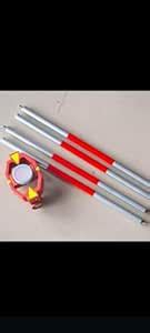 Mini Prism with 4 Poles for Total Station Surveying | Compatible with ...