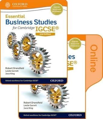 Buy Essential Business Studies for Cambridge IGCSE®: Print and Online ...