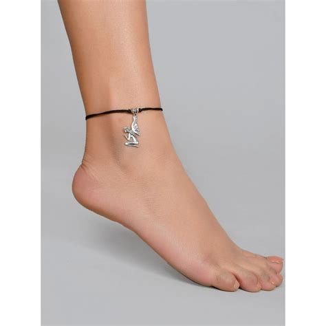 Buy Silvermerc Designs Angel Protection Evil Eye Anklet Online