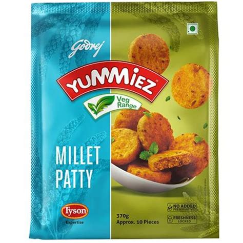 Goorej Yummies Millet Patty, 370g : Amazon.in: Grocery & Gourmet Foods