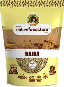 Nativefoodstore Kambu/Pearl Millet/Bajra/Sajjalu/Sajje/Kambam/Bajri ...