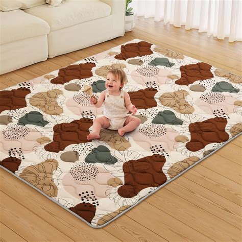 Amazon.com : Baby Play Mat for 50'' x 50'' Playpen, Playmat for Babies ...