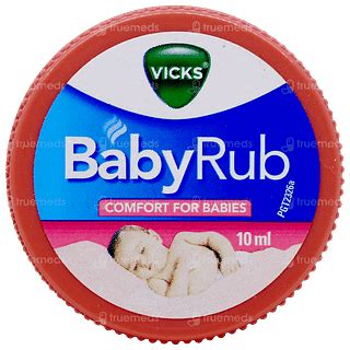 Vicks Babyrub 10 Ml - Uses, Side Effects, Dosage, Price | Truemeds