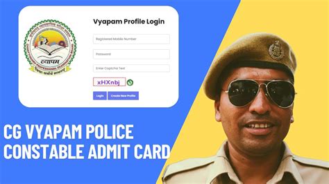 CG Vyapam Police Constable Admit Card 2025 Released – Download Your ...