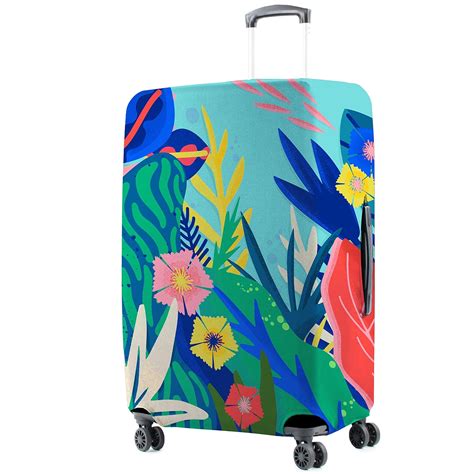 Buy Nasher Miles Polyester 75 cm (28 Inch) Large Protective Luggage ...