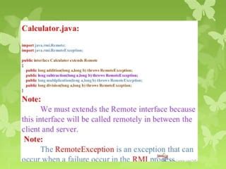 Image result for Remote Method Invocation in Operating System