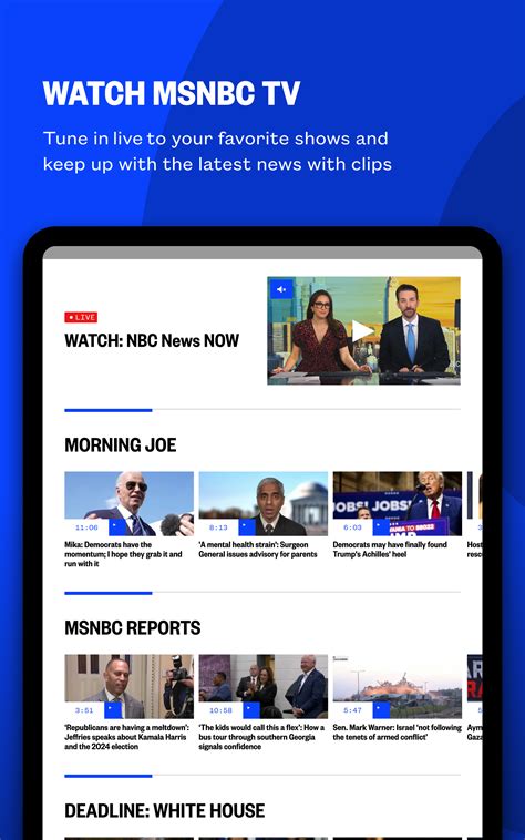 Msnbc Live Audio MSNBC: Watch Live & Analysis – Apps Bei Google Play