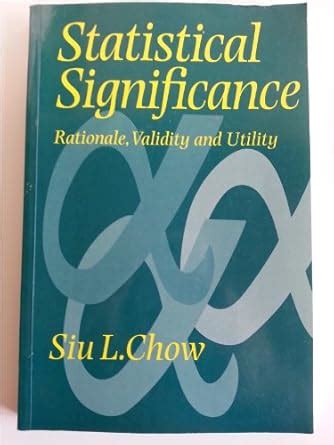 Buy Statistical Significance: Rationale, Validity and Utility Book ...