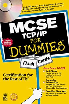 Buy MCSE TCP/IP For Dummies® Flash Cards (Certification for Dummies ...