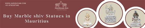 Marble Shiv Idols & Murti Collection in Mauritius