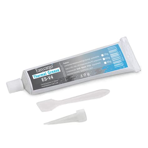 Easycargo 65gr Silver Thermal Paste Kit, High Performance Thermal ...