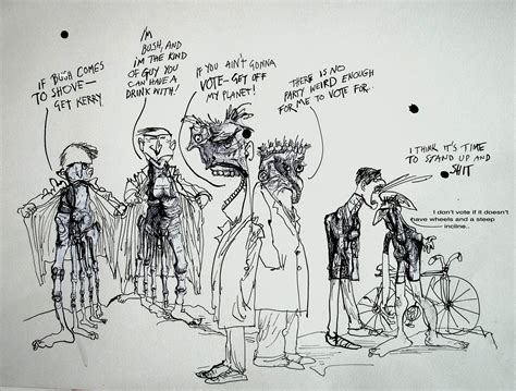 ART by Ralph Steadman (Issue 8) — Miracle Monocle