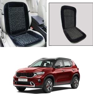 Oshotto Velvet, Wooden Car Seat Cover For Kia Sonet Price in India ...
