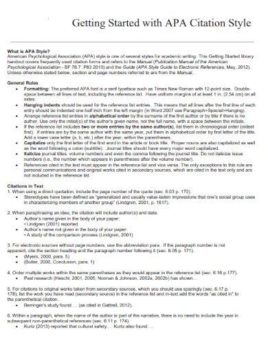 Image result for Full Citation Example